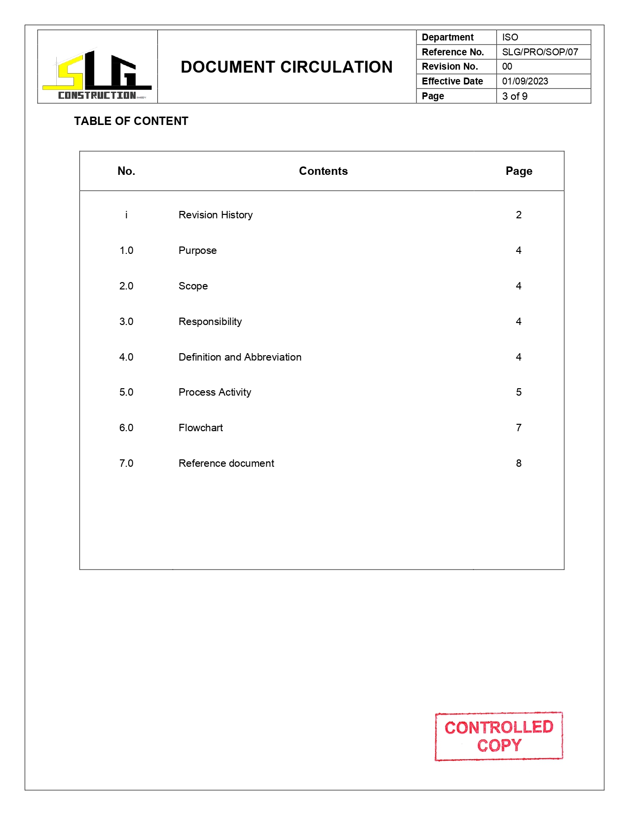 SLG-PRO-SOP Page 3